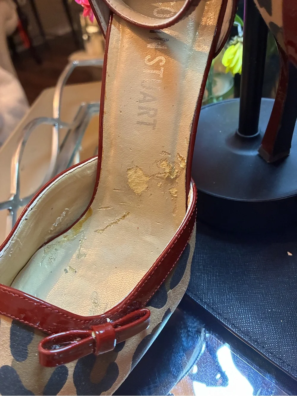 Colin Stuart heel pointed strap