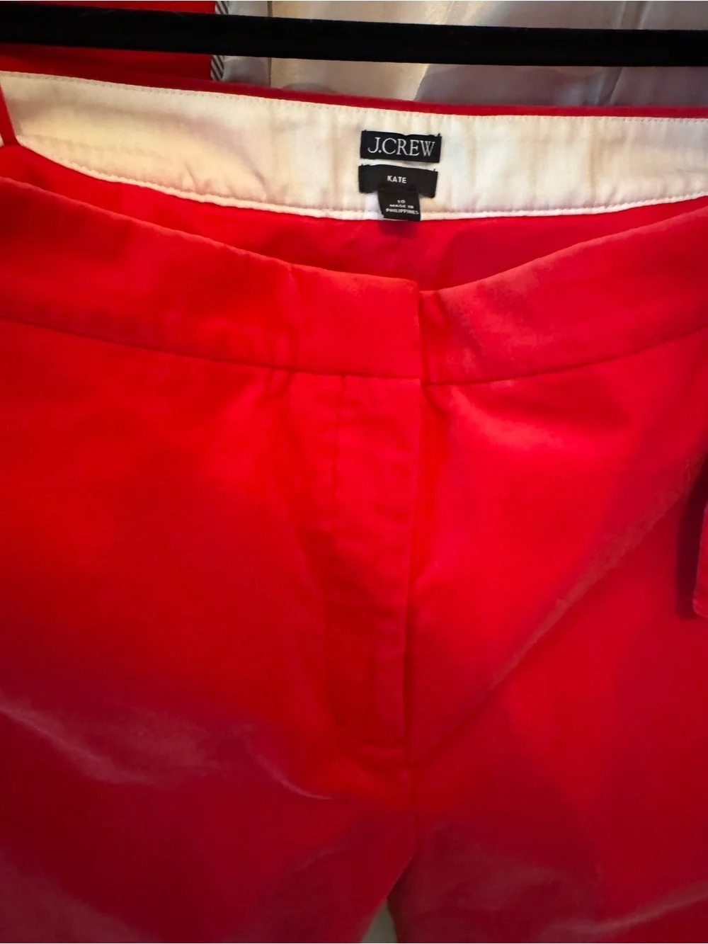 J. Crew Red Velvet Suit size 10