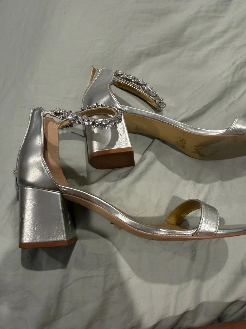 Bradgley Mischka elegant silver