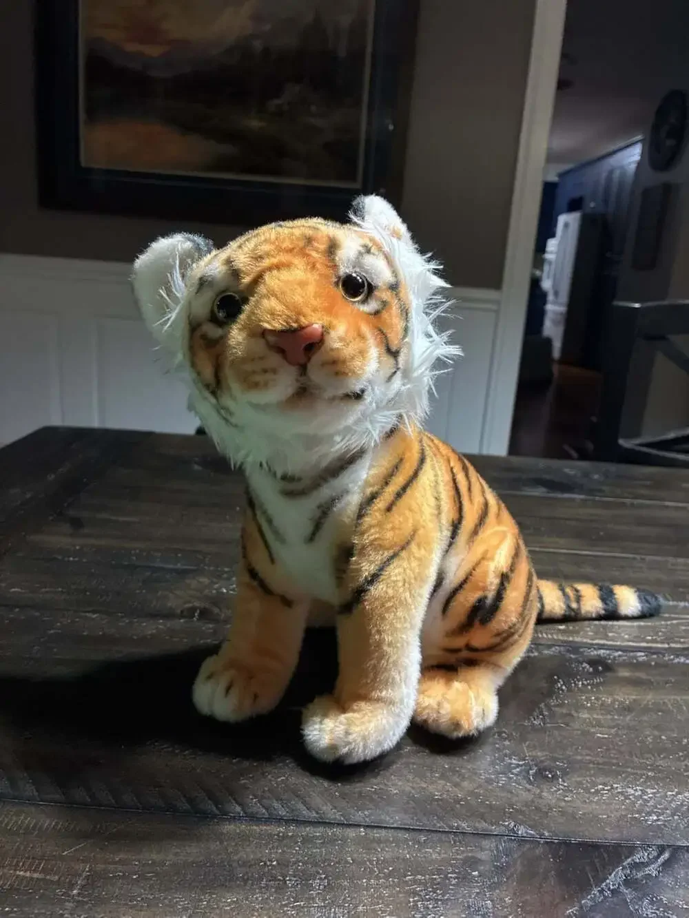 Sugar Planet Sitting Tiger Cub Plush Stuffed Animal