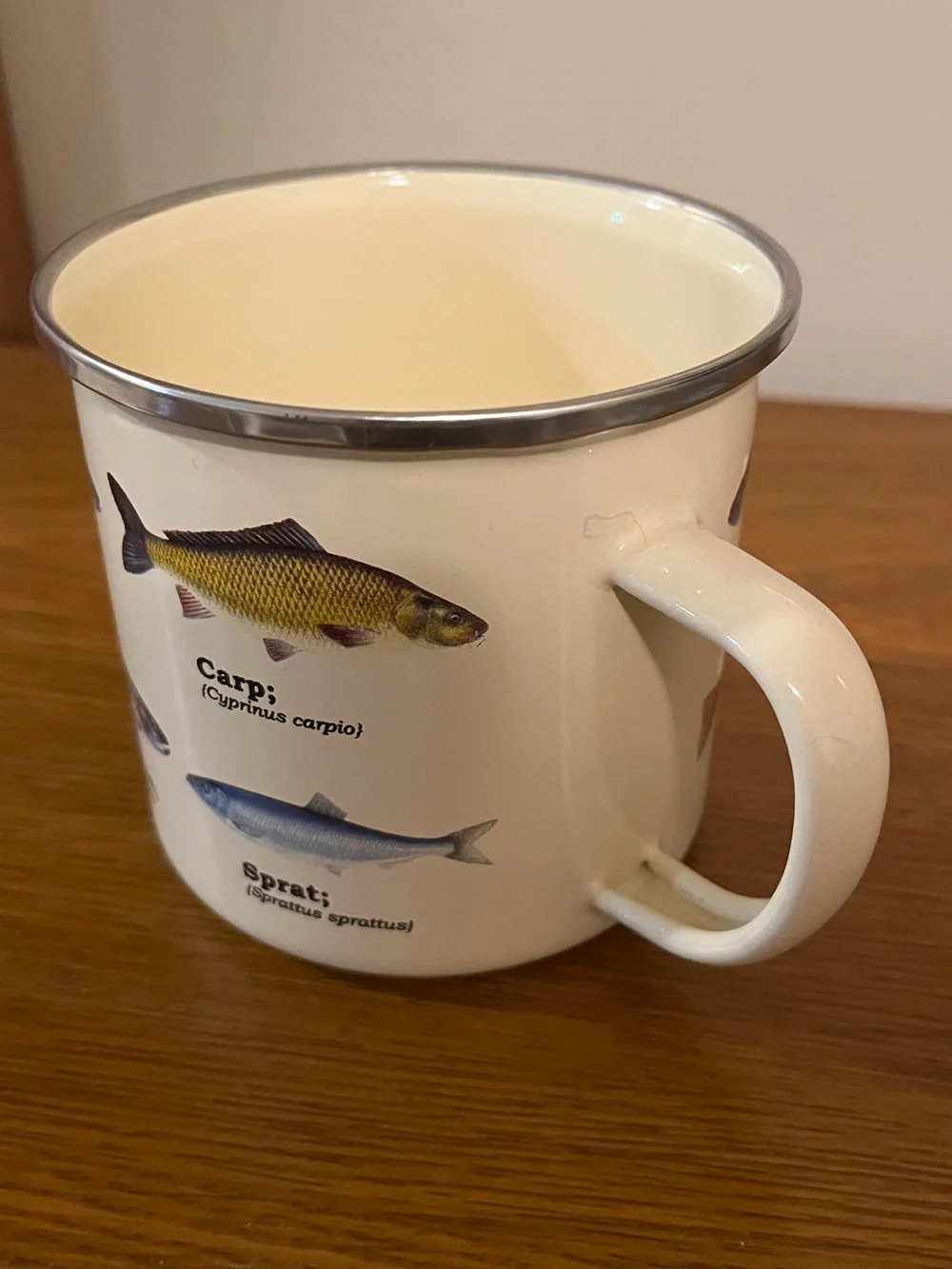 N/A cream enamel
