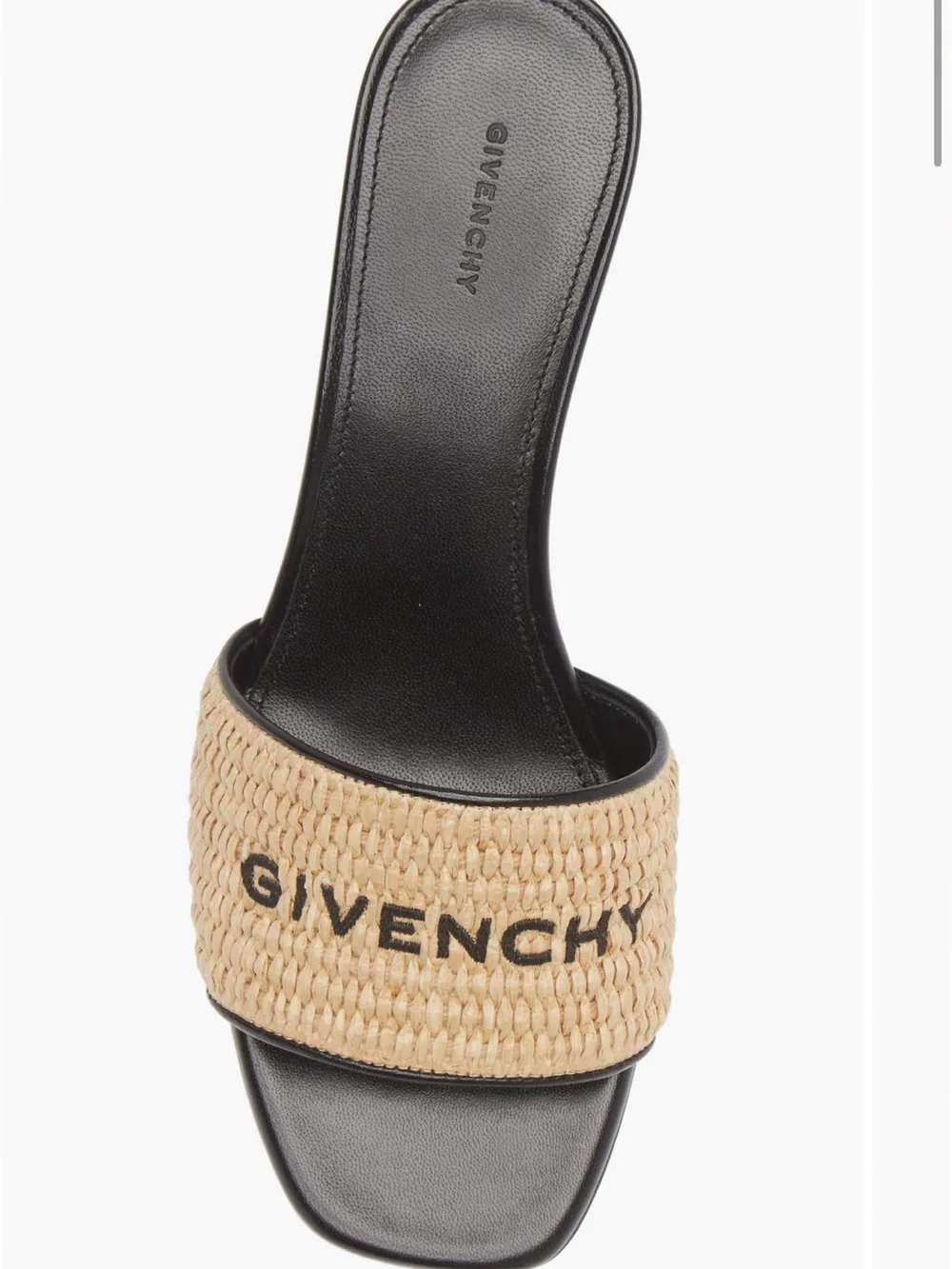 Givenchy ended wearing receipt