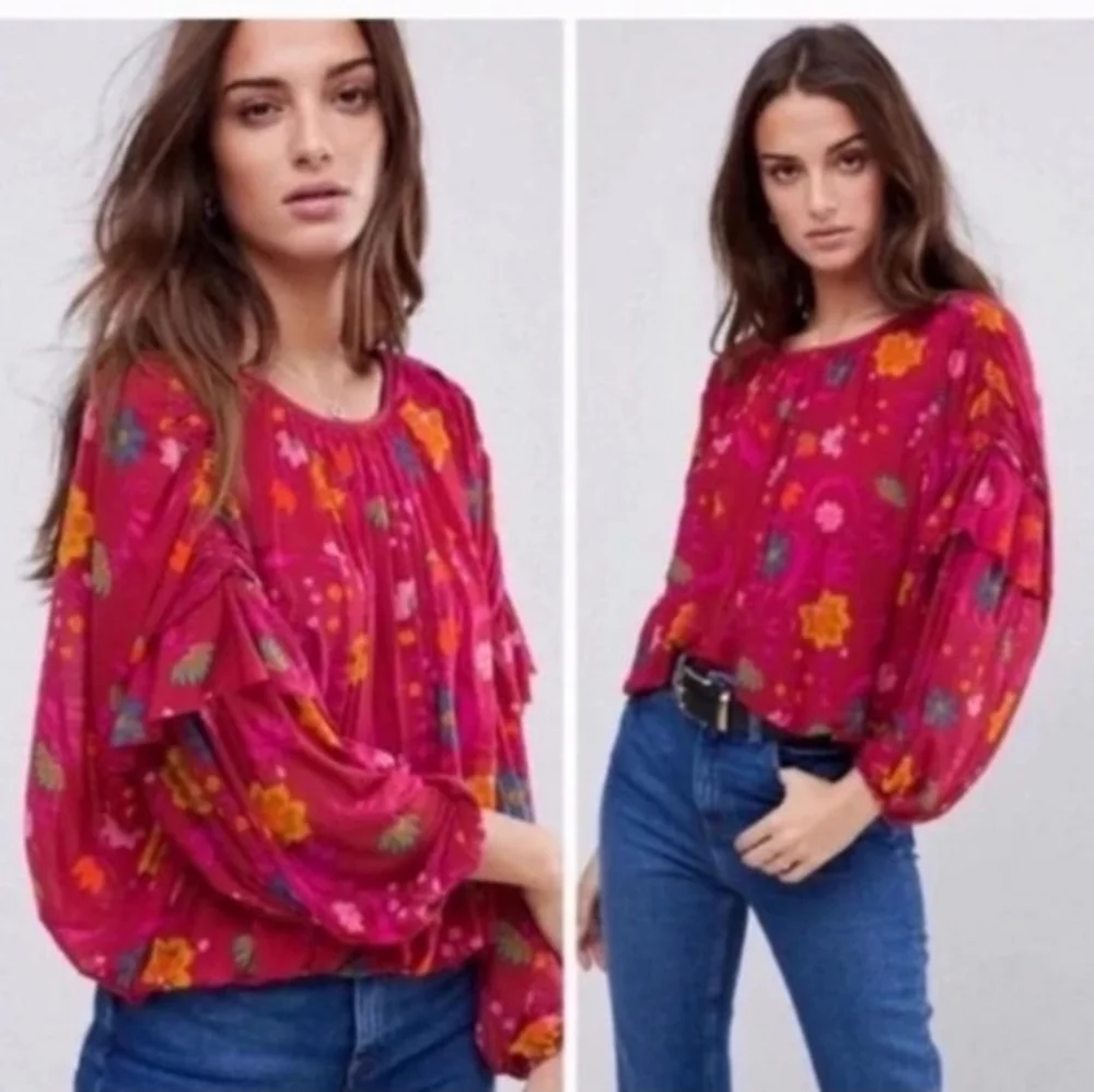 Free People floral layering
