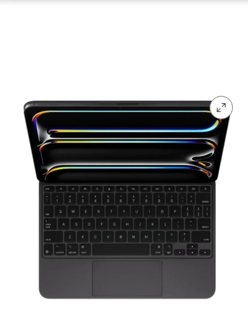 Apple Magic Keyboard for iPad Pro 11-inch (2024, 5th generation) - Black