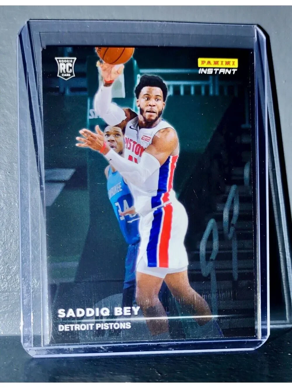 Saddiq Bey Rookie Spotlight 2020-21 Panini NBA #19 Basketball Card 1 of 1397