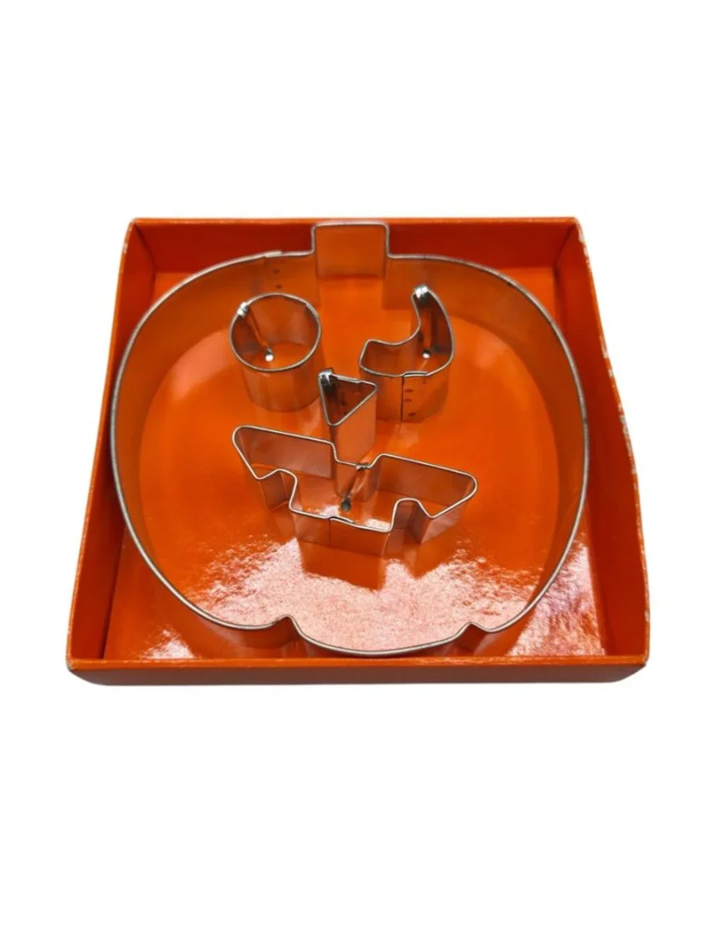 Wilton Halloween Cookie Cutter Set 5-Piece Pumpkin Jack-o-Lantern Design