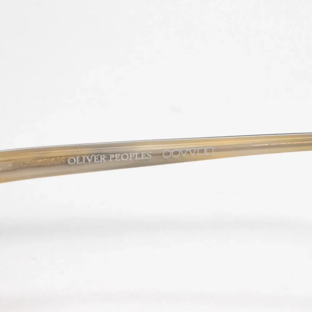 Oliver Peoples Hamilton Eyeglasses Frames Brown Acetate Rectangular 47.5-18-140