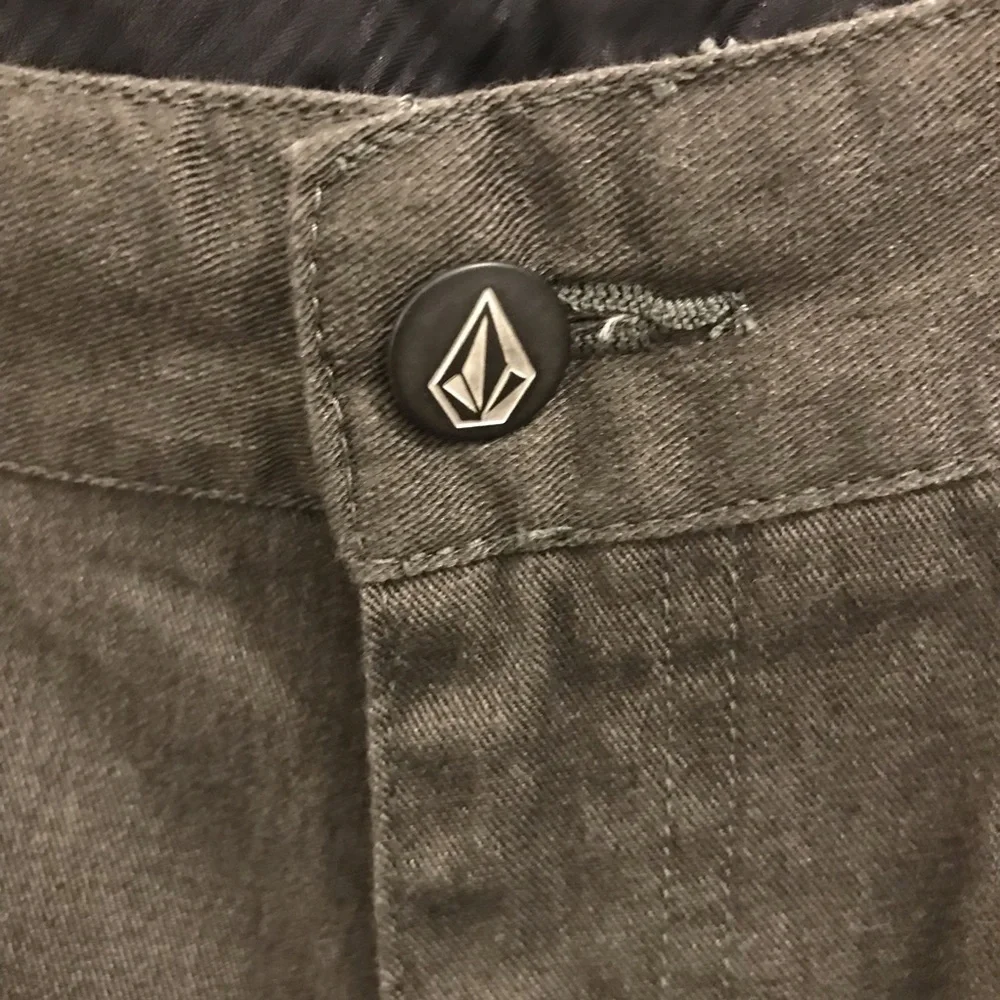 NWT Volcom VMonty Shorts 31 Charcoal Heather Gray Stretch Men’s