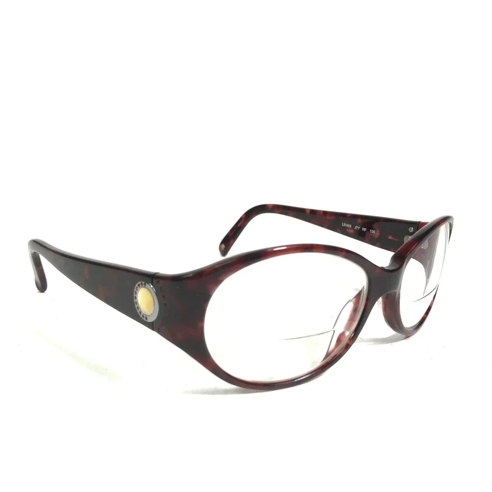 Liz Claiborne Eyeglasses Frames L514/S JTY Brown Tortoise Round 55-16-135
