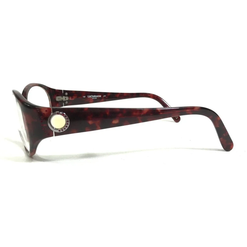 Liz Claiborne Eyeglasses Frames L514/S JTY Brown Tortoise Round 55-16-135