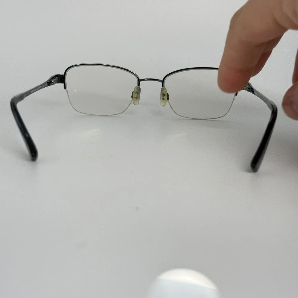 Anne Klein AK5065 Slate Grey Semi-Rimless Eyeglasses Frames 49-135 (400)‎ 22102
