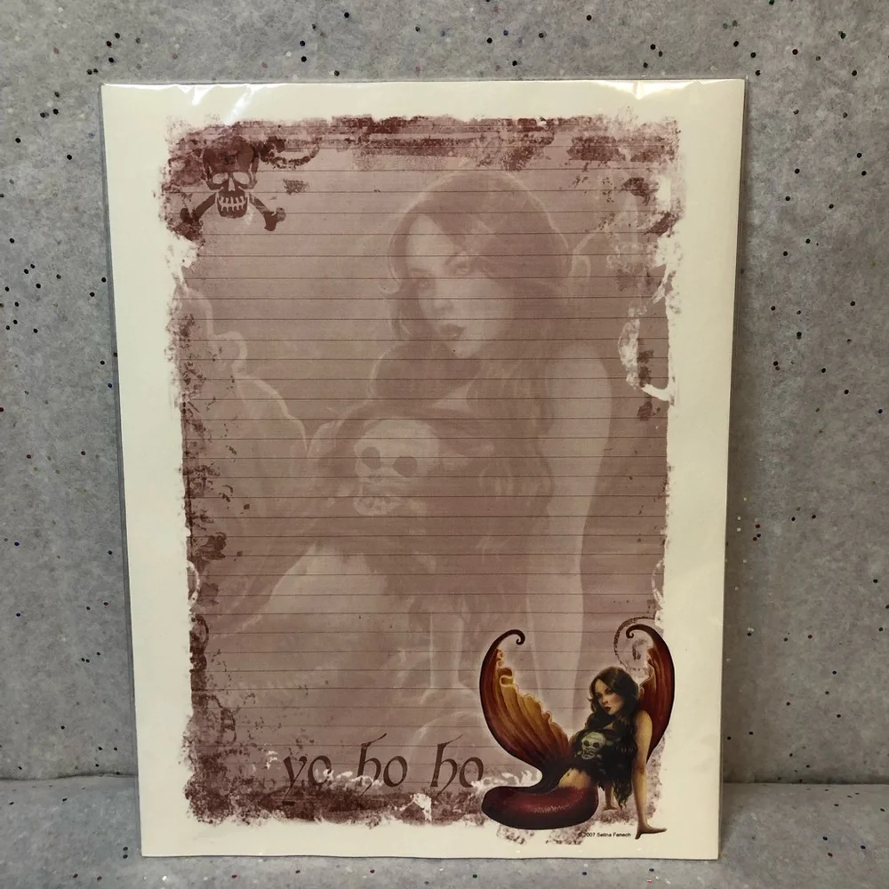 Selina Fenech Pirate Mermaid Art Stationary Set New