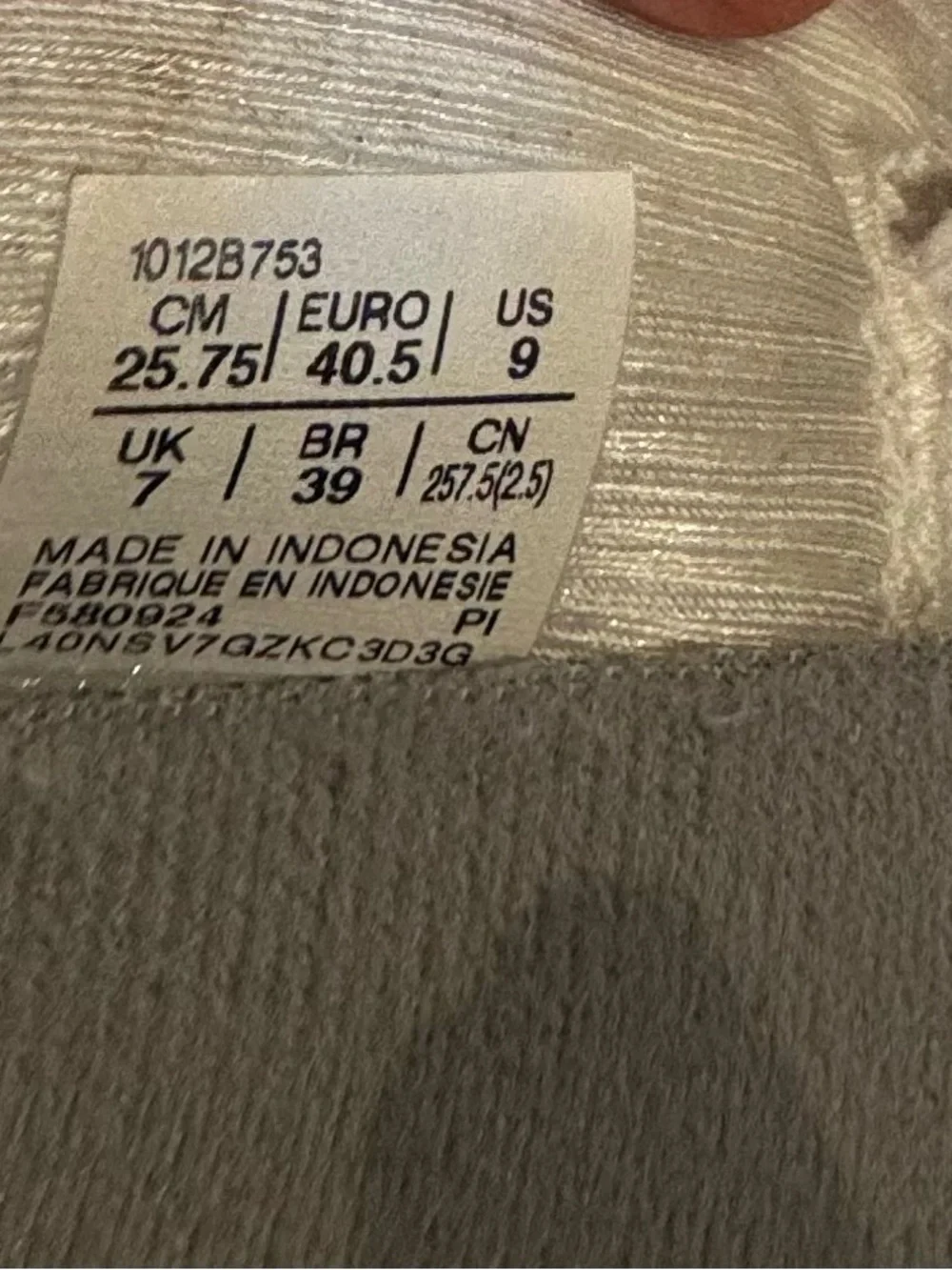 Asics breathable mesh