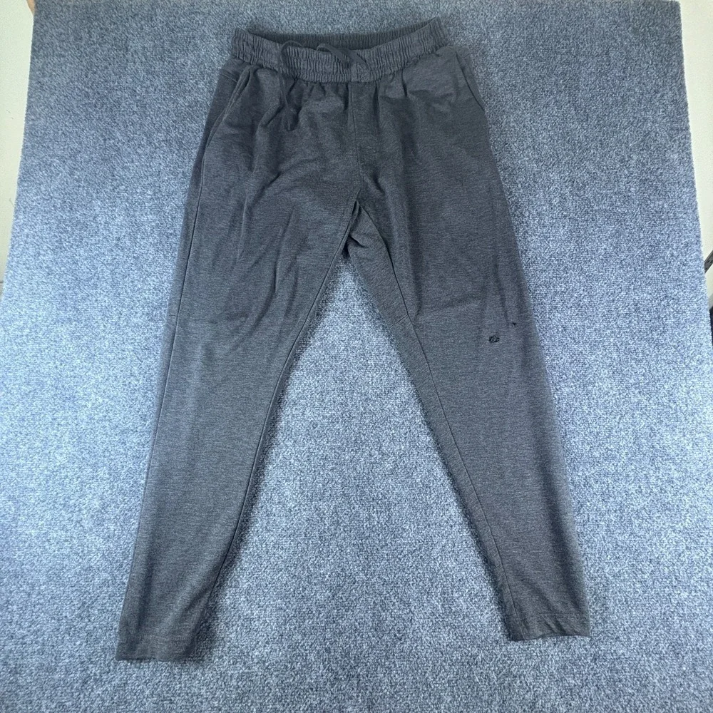 Leg3nd Jogger Pants Mens 29x29 Heather Gray Tapered Leg Drawstring Activewear