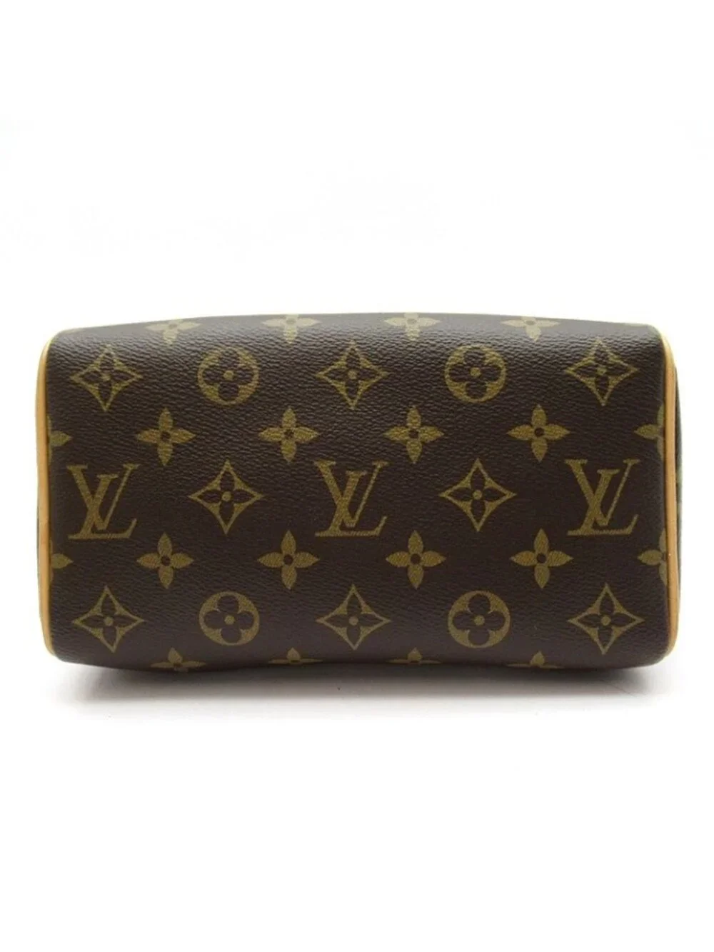 Louis Vuitton Speedy Bandouliere 20 Monogram Boston Bag Brown