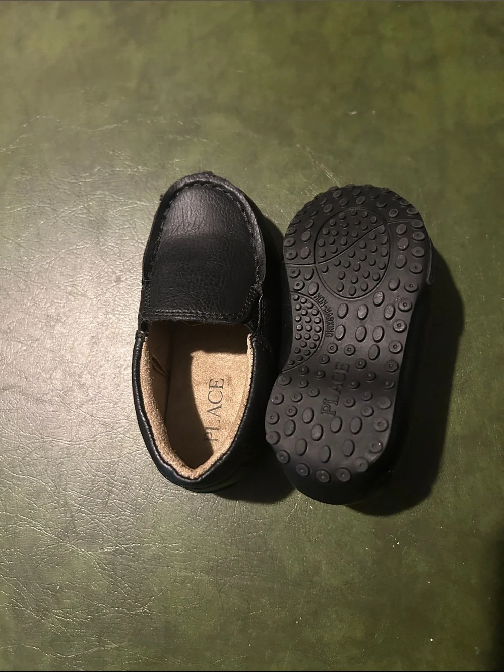 Place Black Kids Dress Loafers