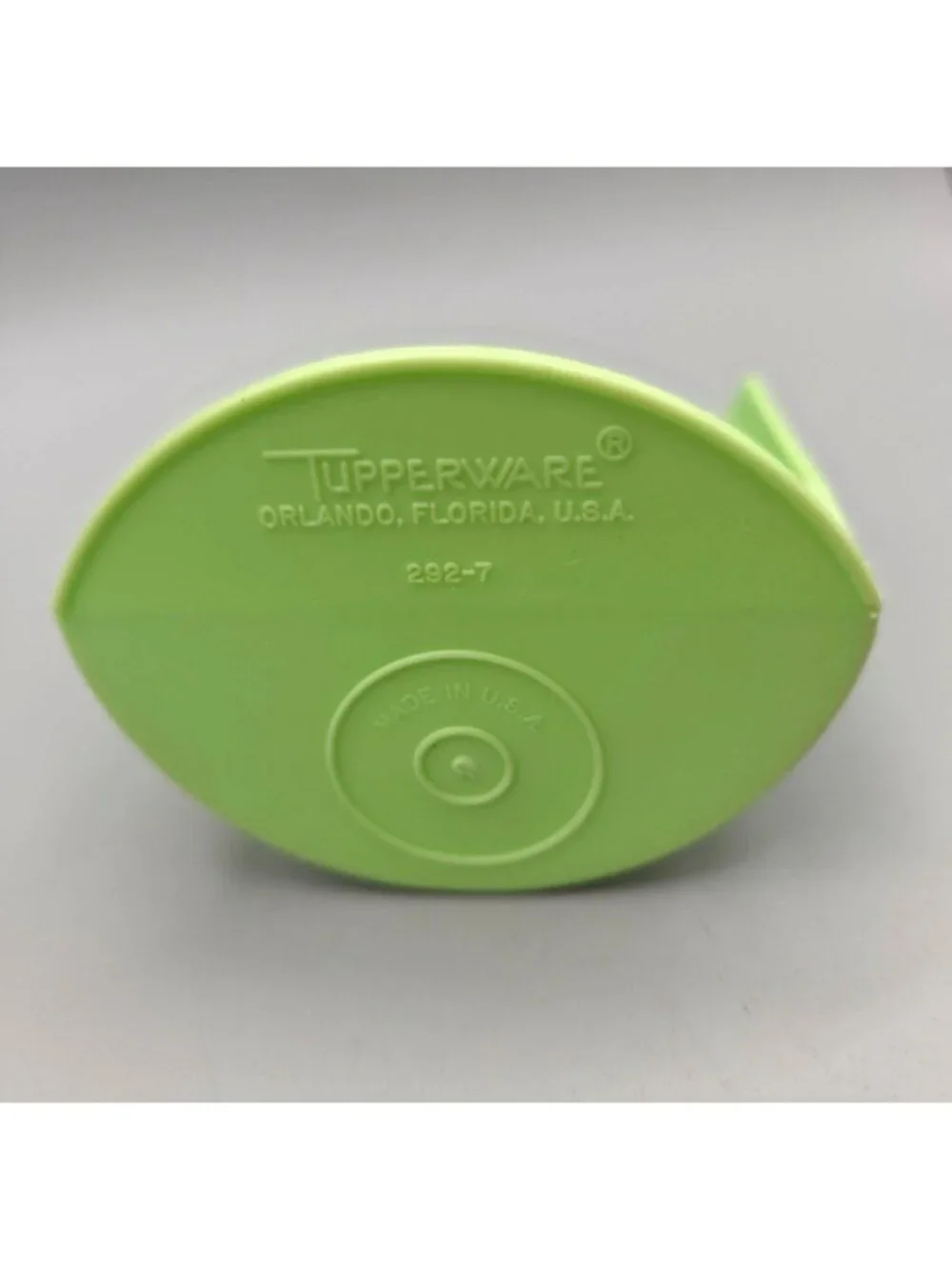 Tupperware Rocker Scoop 292-7 Green Plastic USA