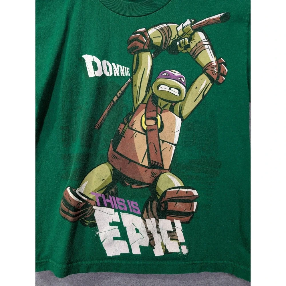 Teenage Mutant Ninja Turtles Donatello Official T-Shirt Youth M 2012 Kidcore Y2K
