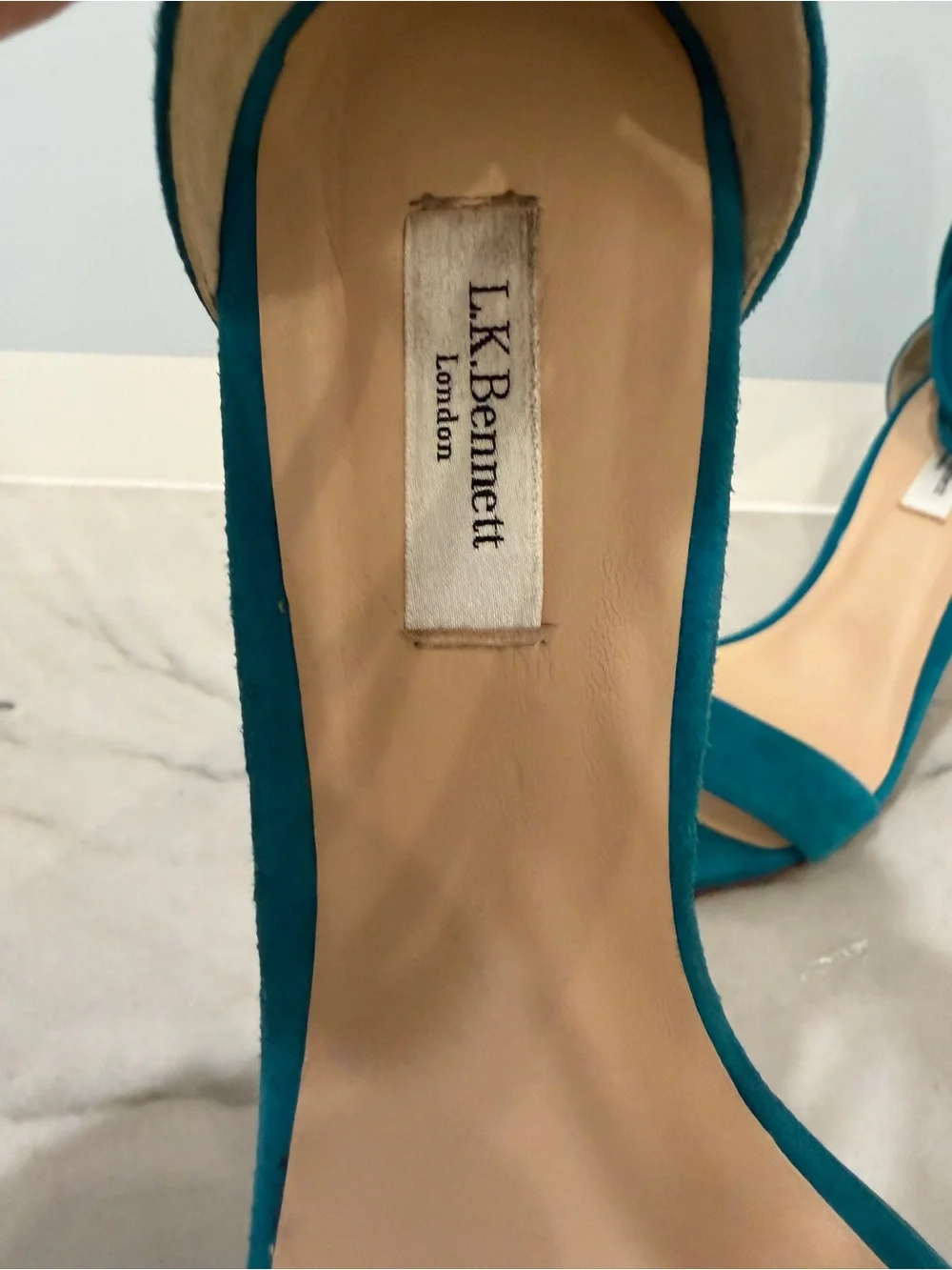 LK Bennett chic teal