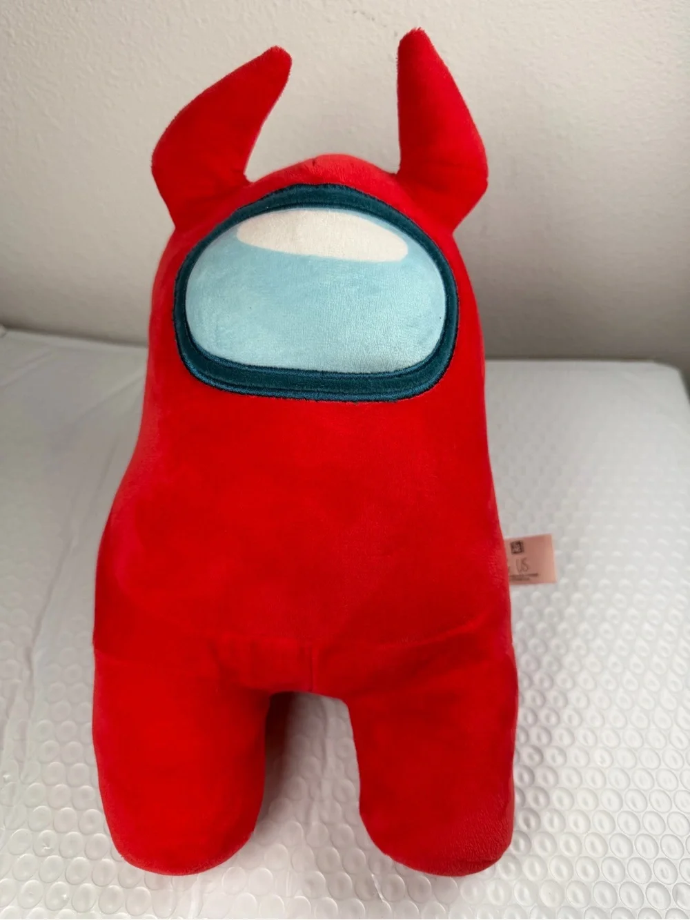 Among Us Tokidoki Red Impostor Devil Horns Plush Stuffed Toy Innersloth