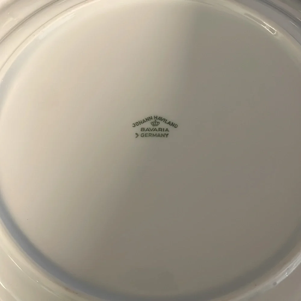 Elegant Floral Dinner Plate