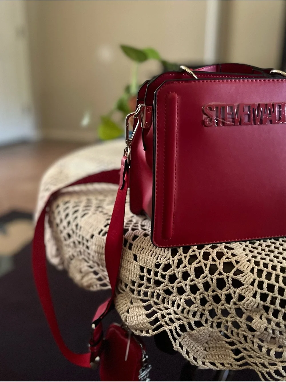 Steve Madden structured crossbody