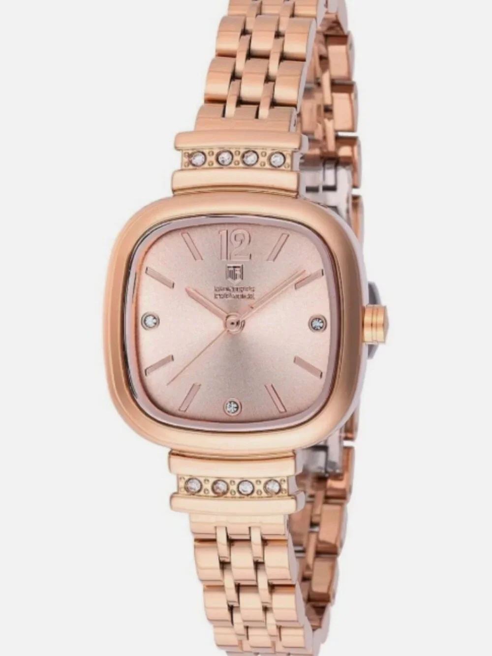 Invicta Prestige MPW-0038 Women's‎ Watch Rose Gold Crystal Bezel 26.5mm