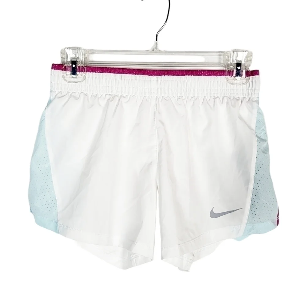 NIKE 10K running shorts NWT white