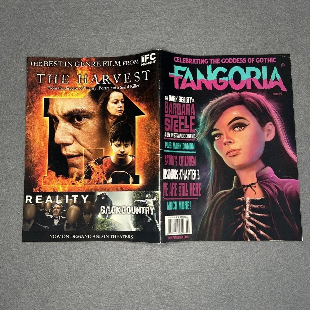 Fangoria #342 VG Barbara Steele Satan's Children Insidious 3‎ We Are Still Here