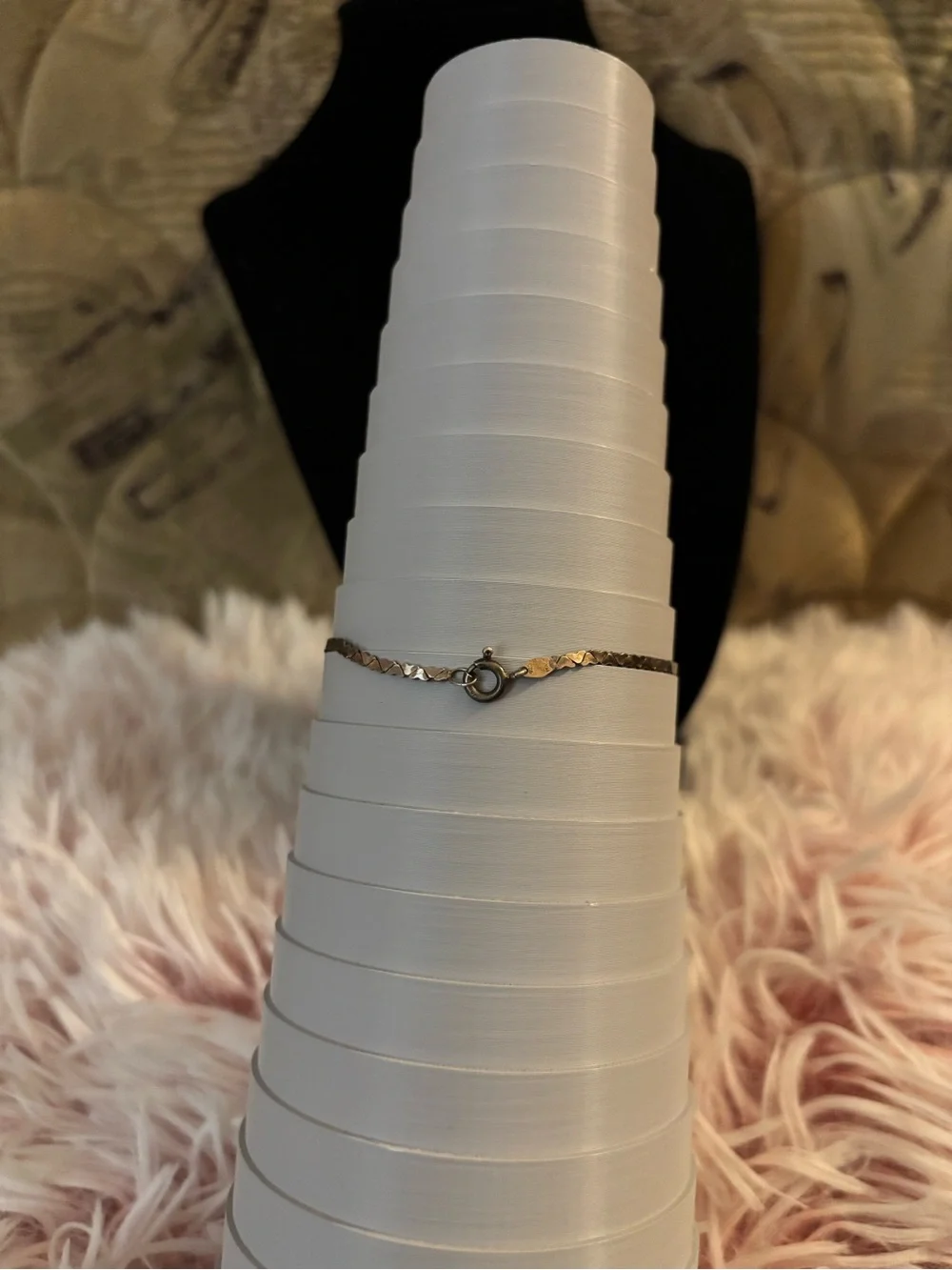 925 Sterling Silver Vintage Bracelet - 7 inches