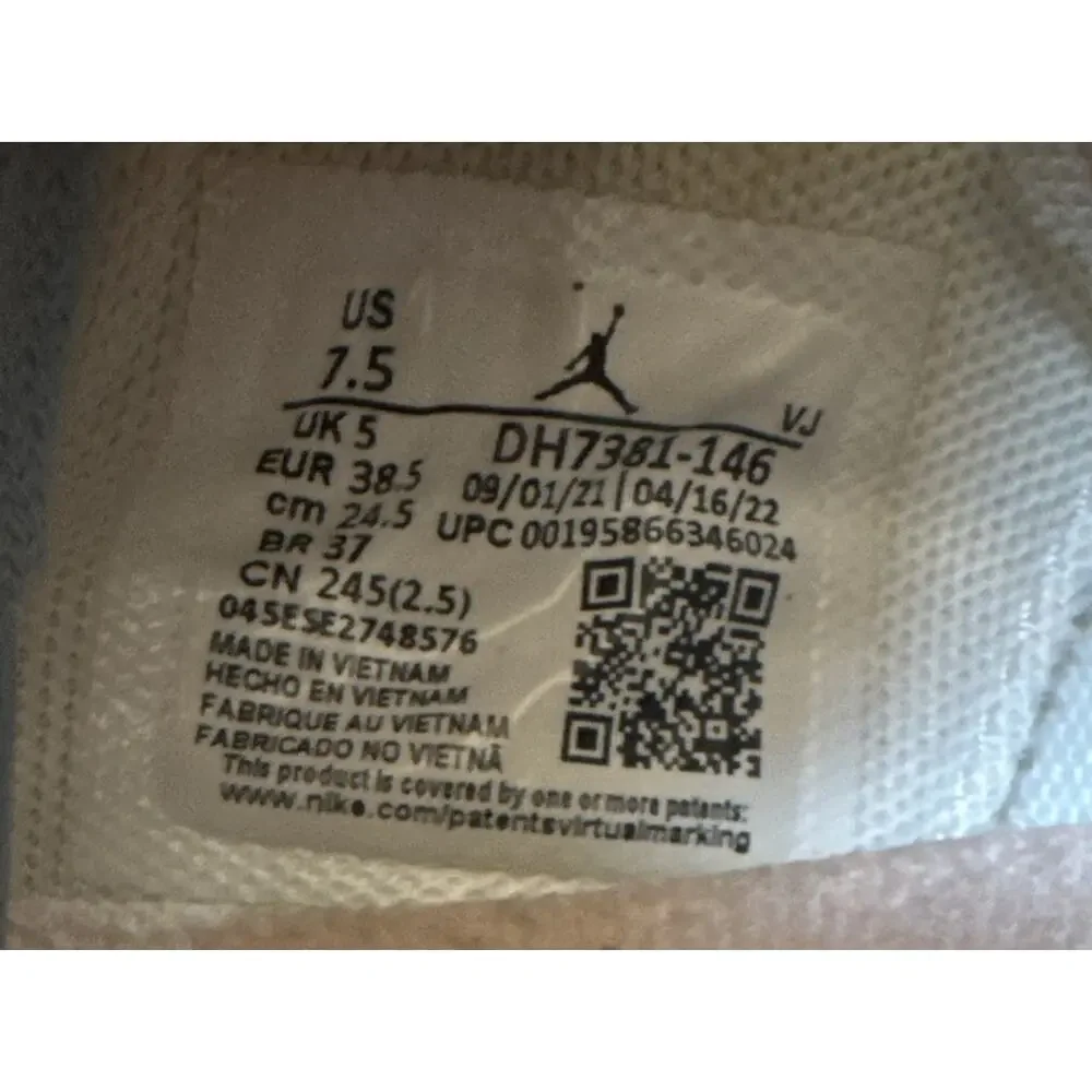 Jordan size air