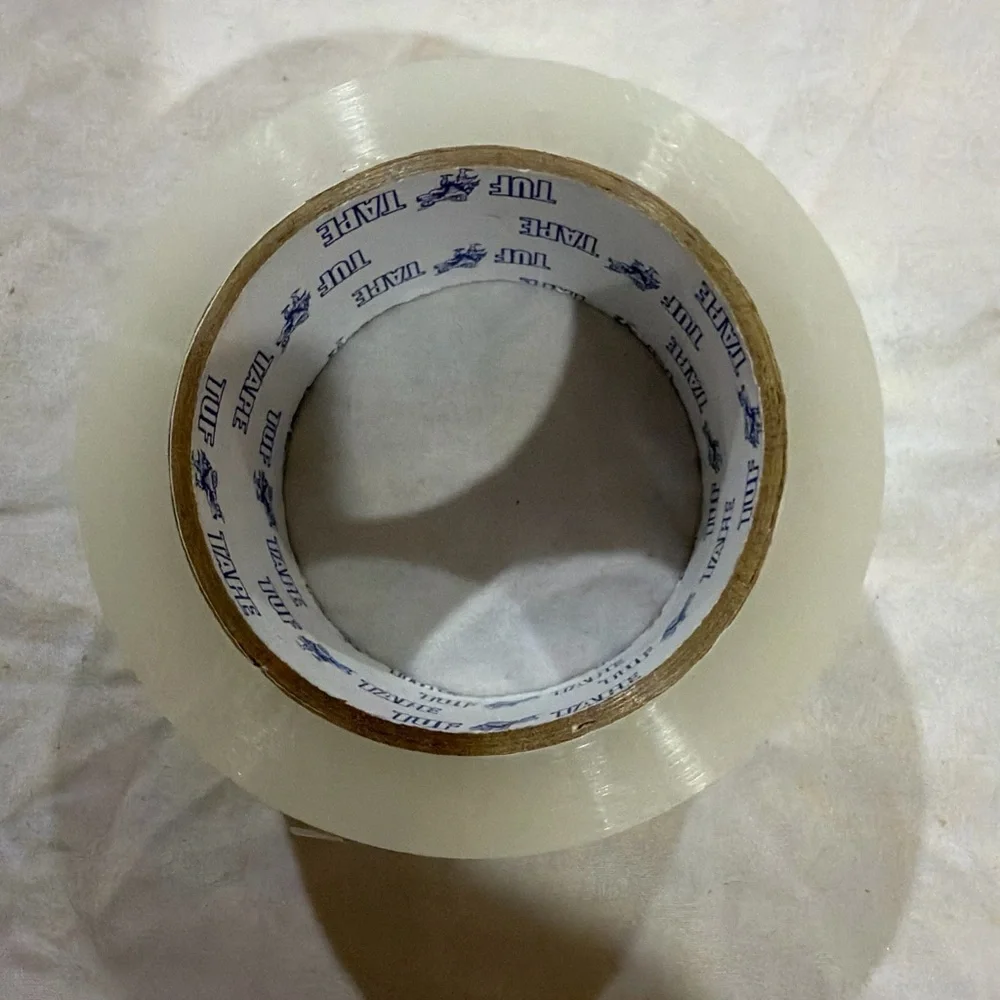 6 Rolls Clear  Packing Tape 2''x110 Yards Totaling  1980 Foot Long.‎