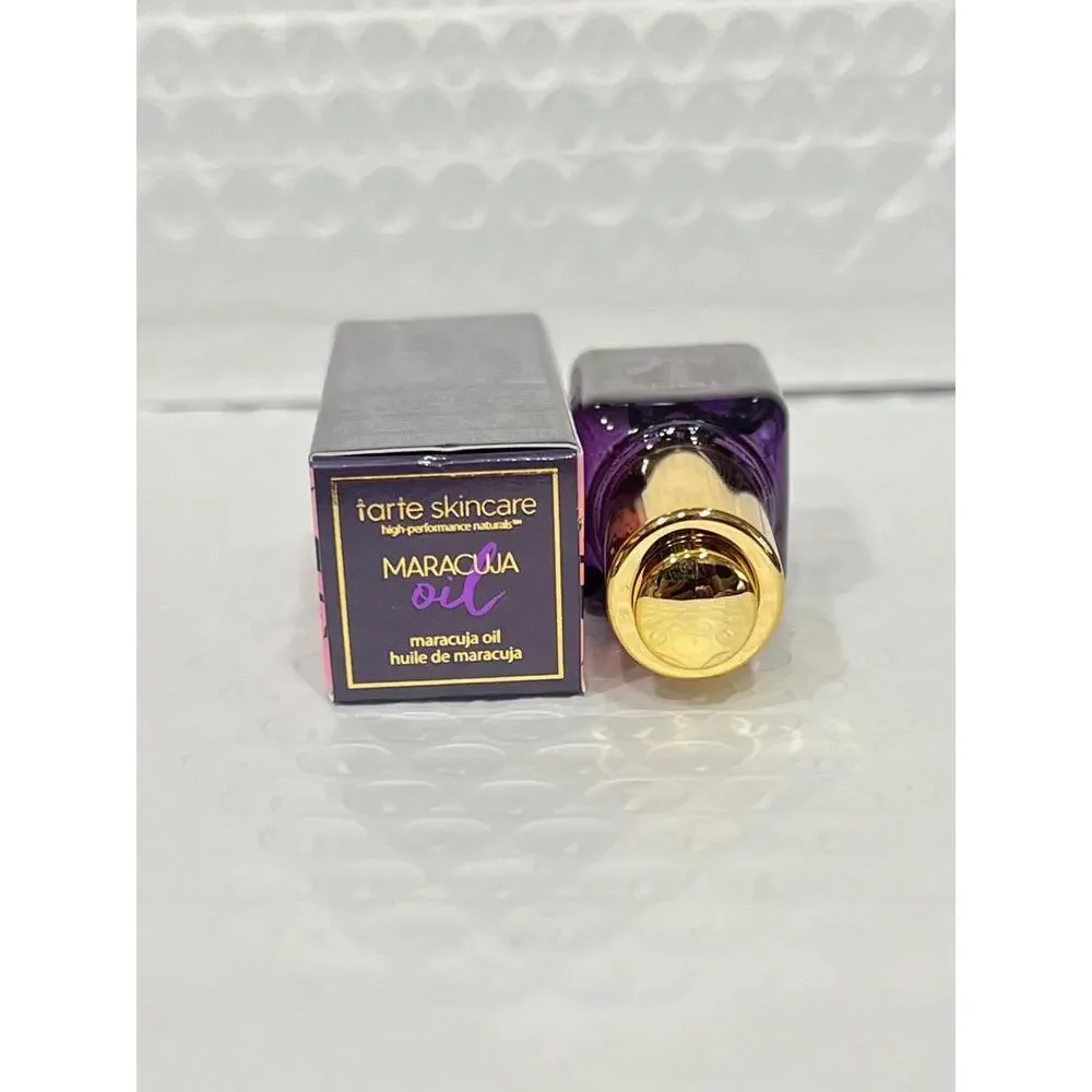 Tarte Maracuja Oil 0.23oz‎ 7mL Travel Mini Face Oil NIB Vegan Skincare Hydrating