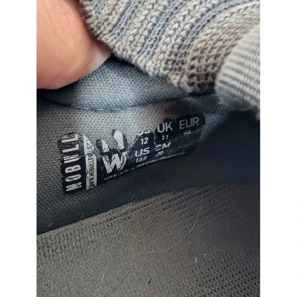 NOBULL Allday Knit‎ Shoes Mens 12 Womens 13.5 Gray Running Walking Workout