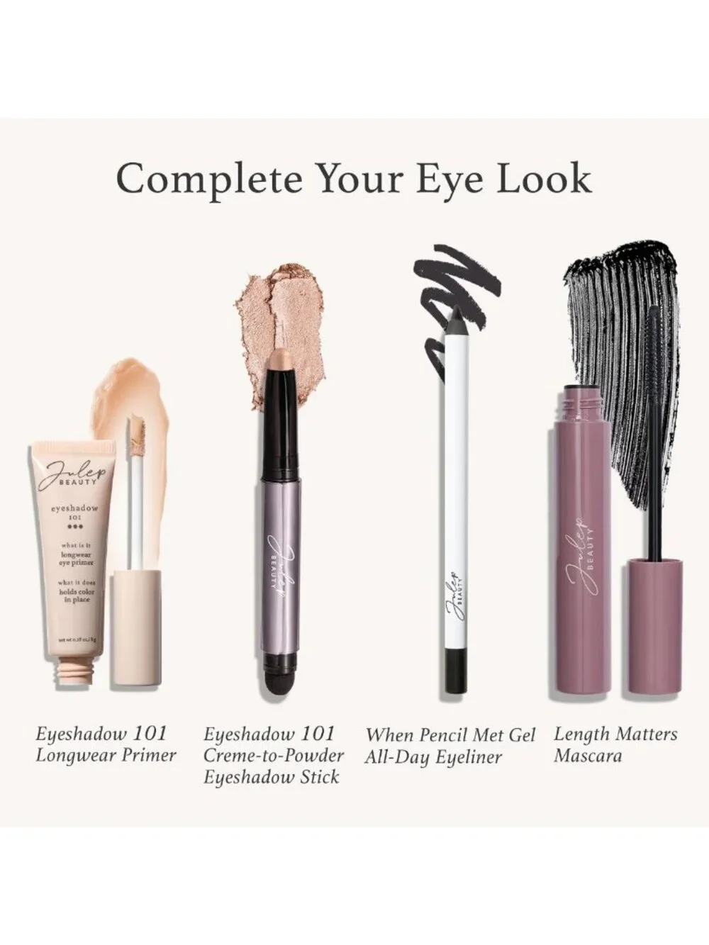 Waterproof Crème-to-Powder Eyeshadow Stick Duo - Long-Lasting, Easy Apply