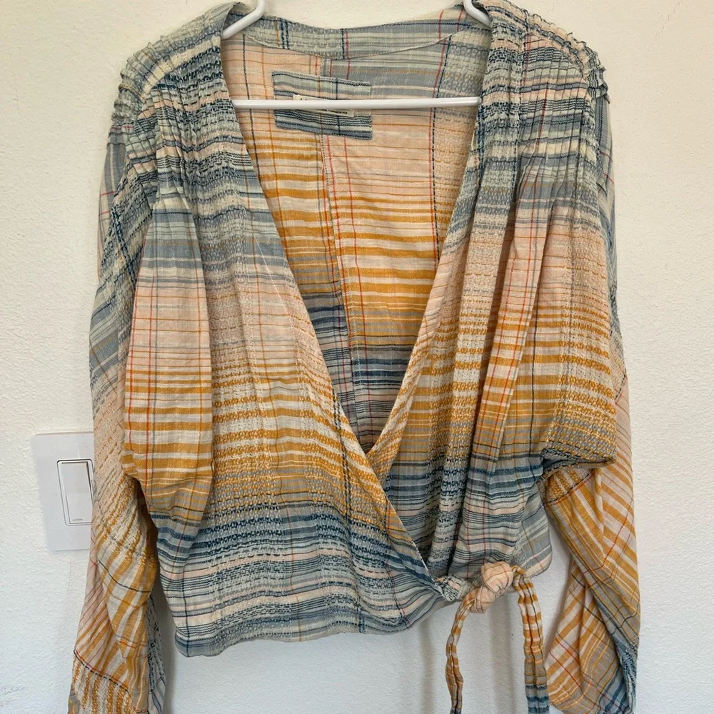 Free People casual wrap fabric