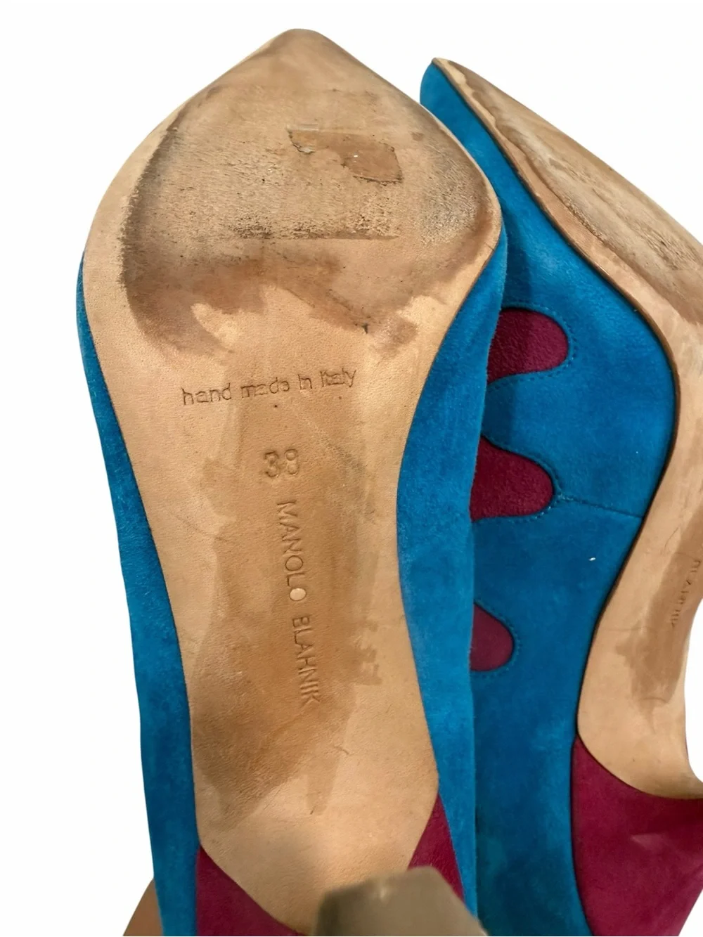 Manolo Blahnik featuring bright