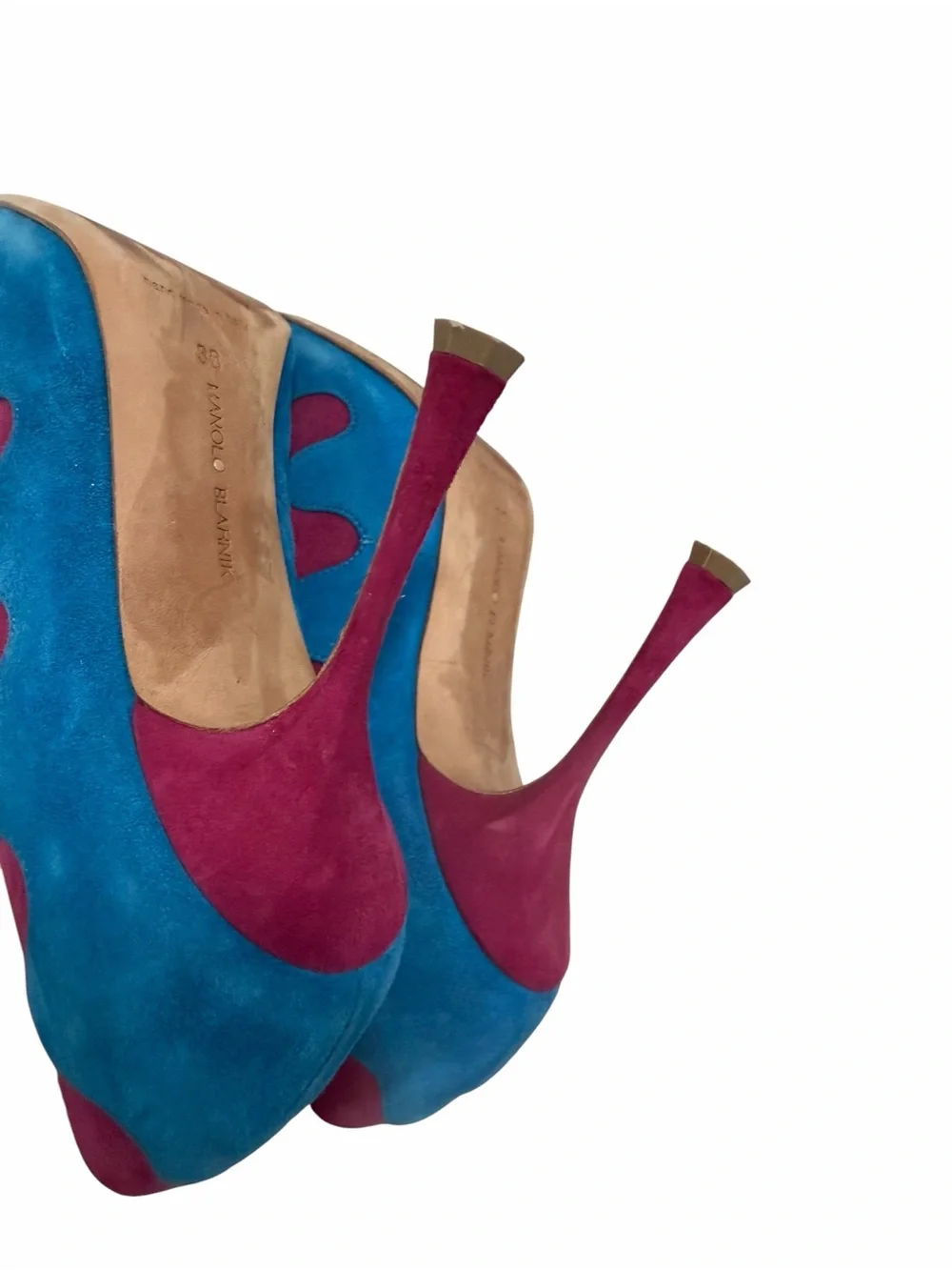 Manolo Blahnik featuring bright