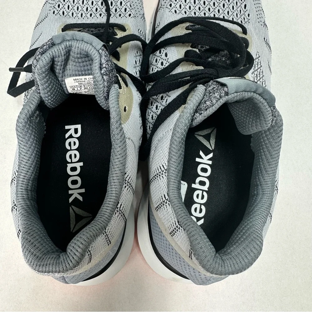 New- Reebok Print Smooth‎ Ultraknit Gray Men’s Sneaker Size 8