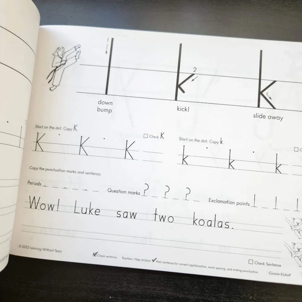 Handwriting Without Tears new handwriting