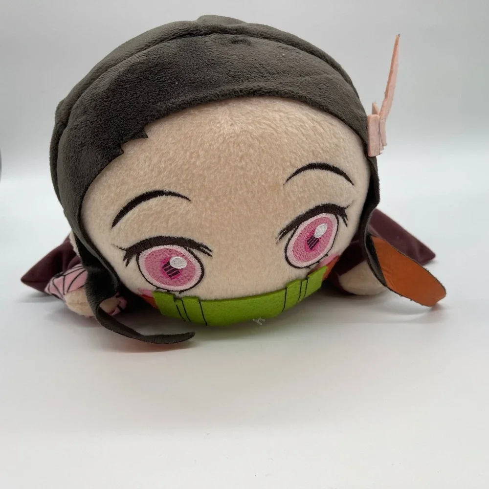 Demon Slayer Nezuko Kamado Nesoberi Plush SEGA Kimetsu no Yaiba Anime Toy