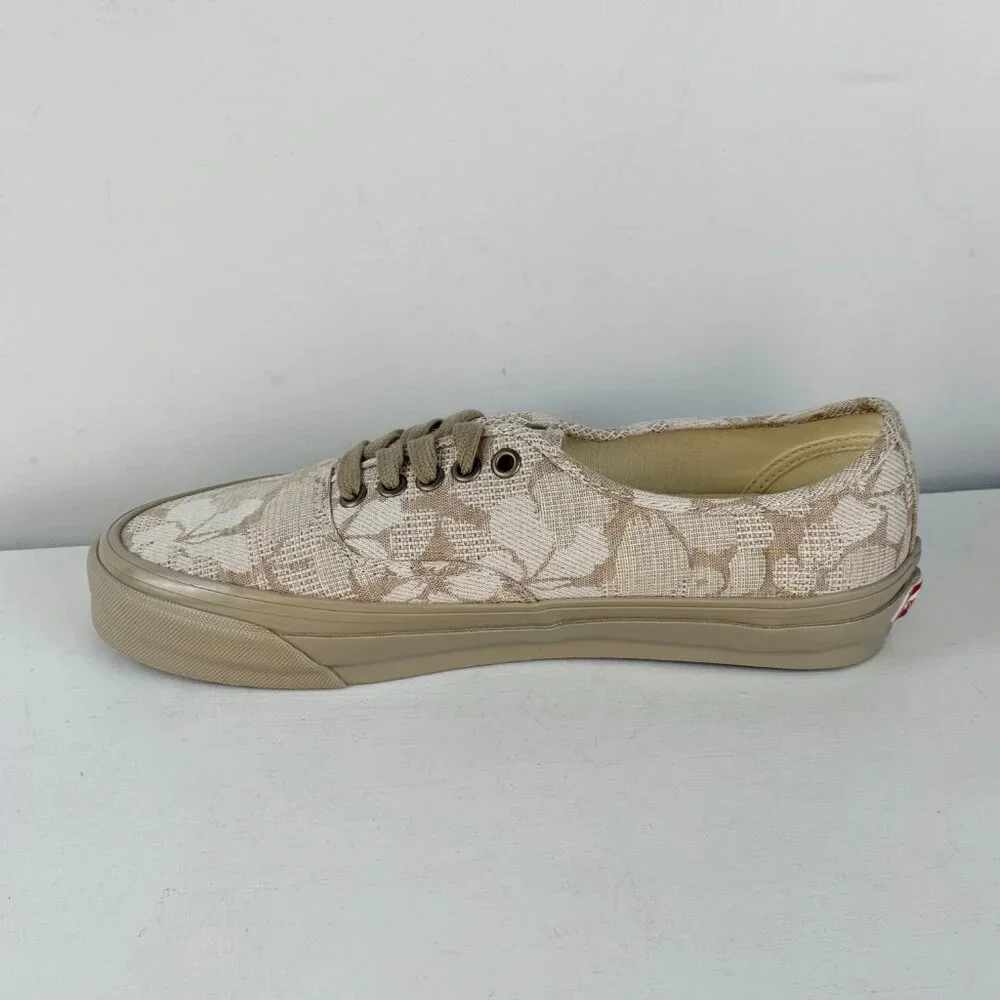 Men's 8.5, Women's 10 -Vans Authentic Reissue Mateo Floral Beige/Khaki - 507452