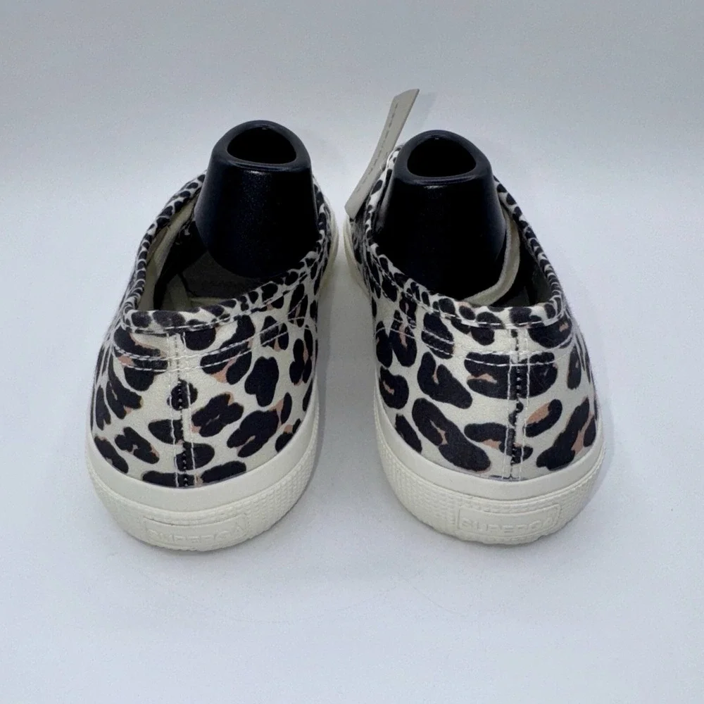 Superga 2750 Sneakers Women's Size 8.5 EU‎ 39.5 Leopard Cheetah Print