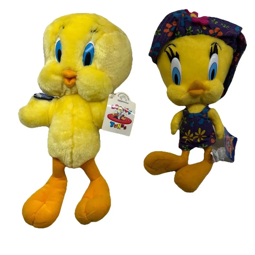 Vintage 90’s Tweety Bird Bundle - Lot Of 2 - 1996 & 1998 - Looney‎ Tunes