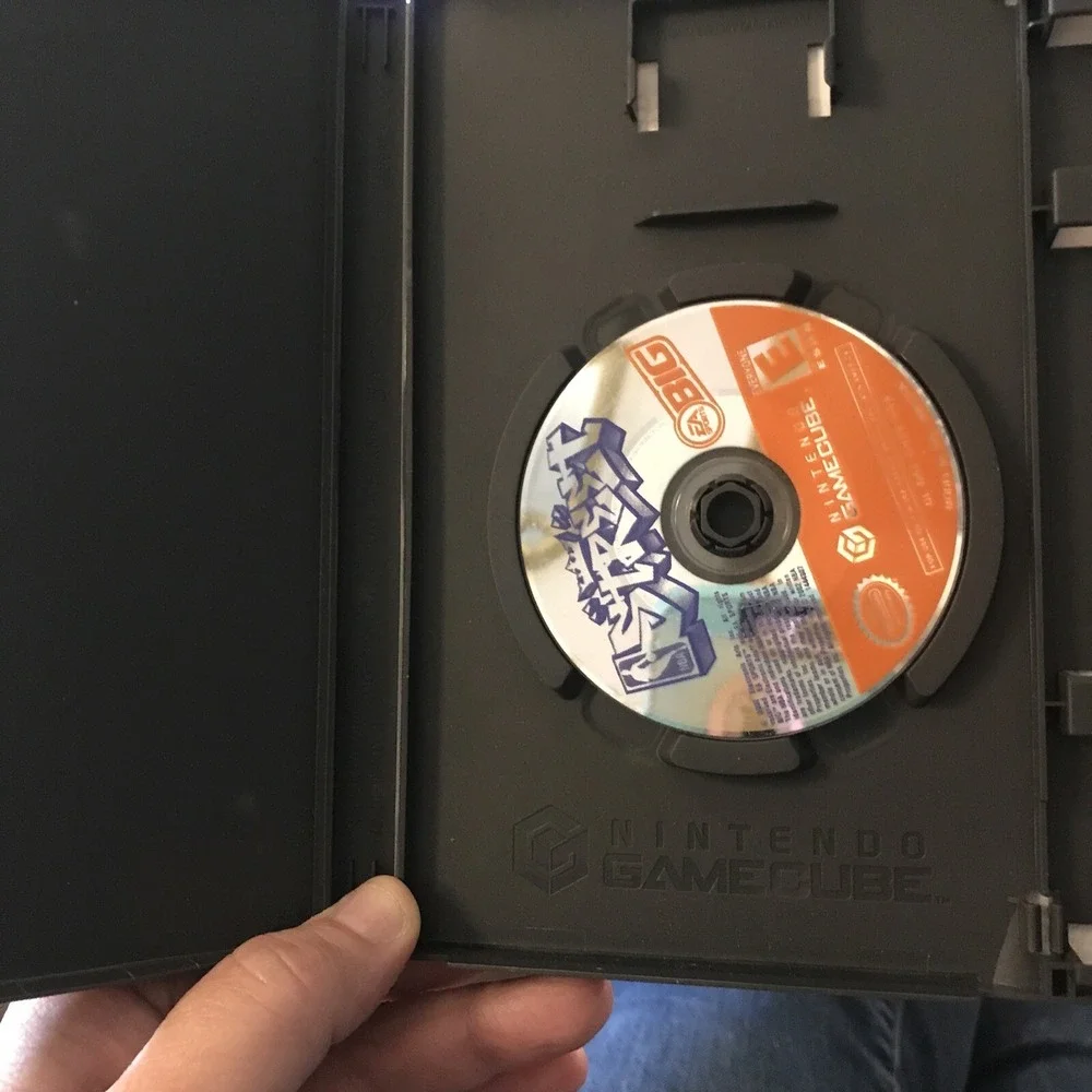 NBA Street 1 Black‎ Label Basketball Nintendo Gamecube Disc Great Cond No Book