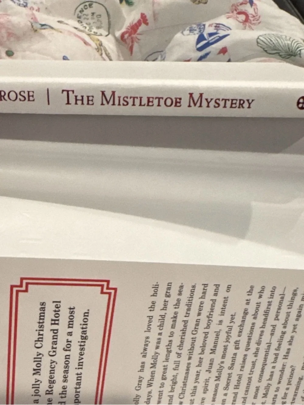 Nita Prose The Mistletoe Mystery Molly the Maid Novella HC 2024 Dust Jacket