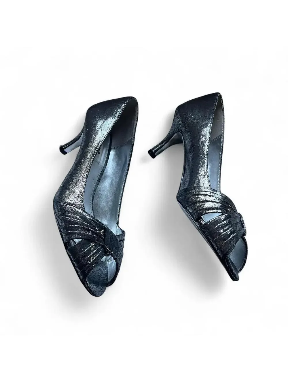 Nina silver pewter prom