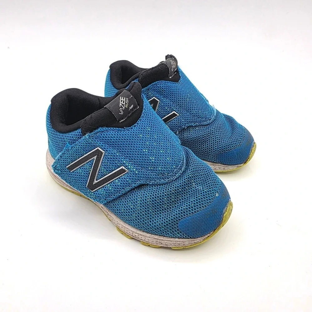 New‎ Balance Vazee Rush Blue Kids Sneakers Size 7 US Toddler Running Shoes