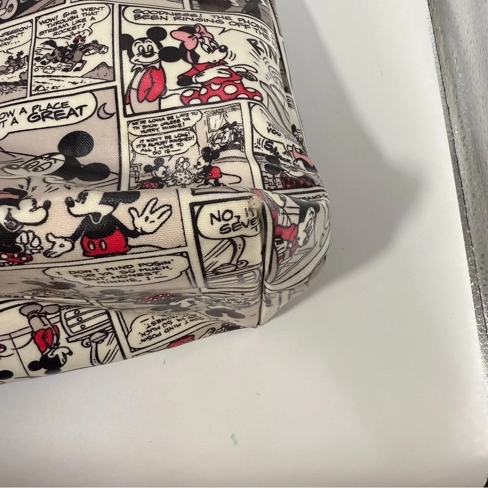 Disney Parks Kate Spade New York Minnie Mouse Comic Tote Handbag