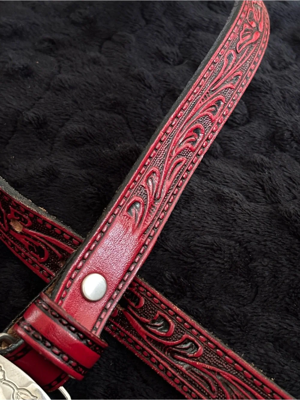 Circle Y of Yokum Texas gorgeous red
